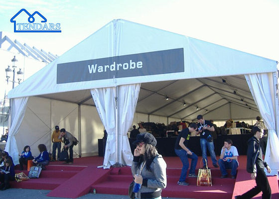 Tenda Tenda Acara Halaman Belakang Struktur Kanopi Pesta Bingkai Paduan Aluminium PVC Tahan Air