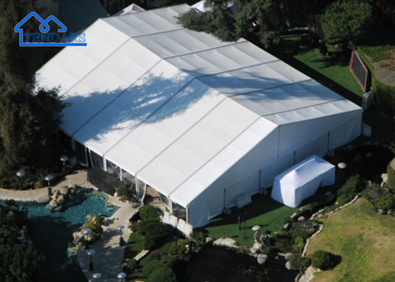 Gaya Baru Putih, Transparan, Customized Marquee Wedding Tent Tenda Pesta Untuk Acara Luar Ruangan