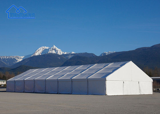 Tenda Acara Pesta Tenda Paduan Aluminium Besar Tenda Acara Portabel Dinding PVC Lembut, Dinding Kaca, ABS untuk Tenda Tenda Acara
