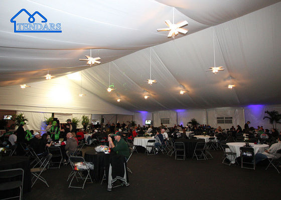 Tenda Gudang Aluminium Pvc Besar Putih, Abu-abu, Bening Atau Disesuaikan Untuk Membangun Tenda Tenda Acara Penyimpanan Industri