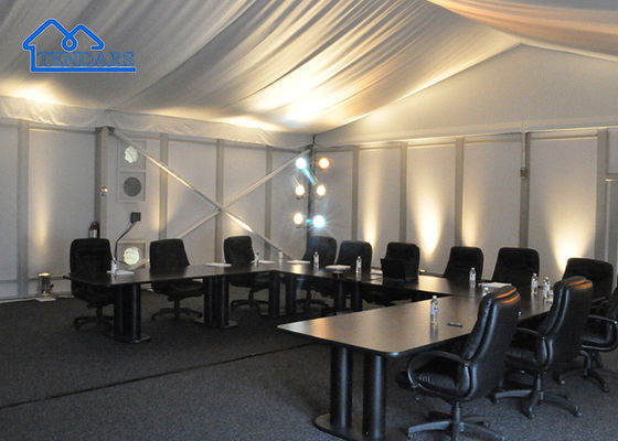 Tenda Pernikahan Tenda Pesta Dinding Kaca Struktural Aluminium Mudah Dioperasikan Untuk Tenda Tenda Acara