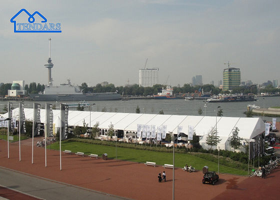 Aluminium Alloy Besar Tenda Pesta Tenda PVC Marquee Tahan Cuaca Dengan Dinding Sisi Murah Tenda Besar Untuk Dijual