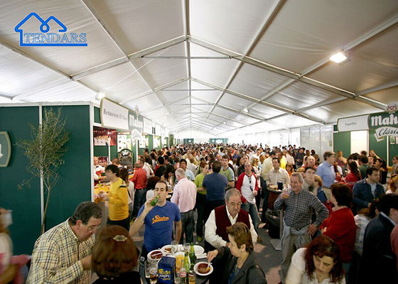 Alloy Aluminium tahan lama Custom Tercetak Canopy Marquee Tent Untuk Acara Pesta Event Marquee Tent