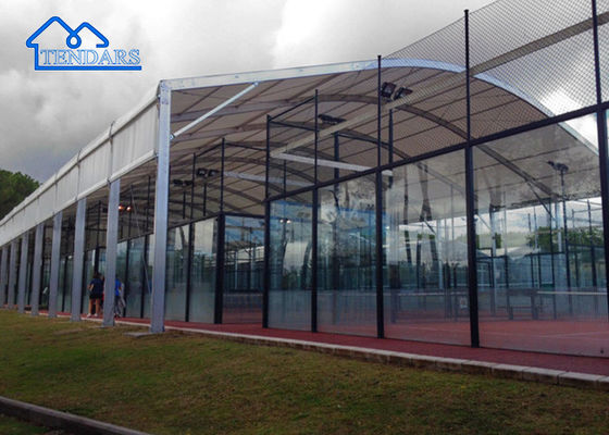 Quot Panel Customisable Roof Sports Hall Tent Untuk Lapangan Tenis Paddle Dengan Tutup Luar Quot