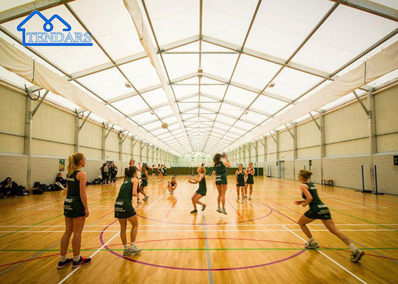Besar Heavy Duty Sports Hall Tent Aluminium Alloy Basket Court Tent Terbaik Outdoor Shade Tent