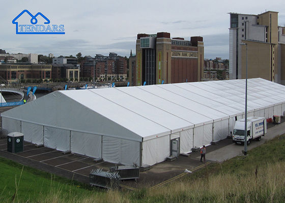 Alloy Aluminium Temporary Large Warehouse Tent Movable For Industries Outdoor Tent Frame (Rangka tenda luar ruangan untuk industri)