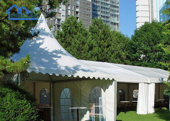 Custom Waterproof Aluminium Alloy Marquee Pagoda Tent Untuk Pameran Dan Acara Luar Ruang