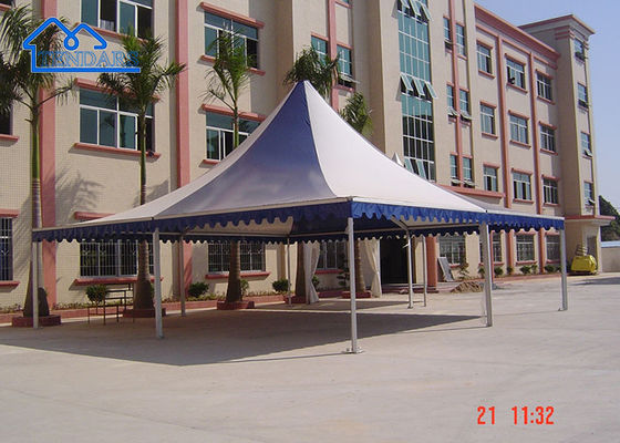 Custom High PVC Fabric Outdoor Aluminium Alloy Shade Frame Pesta Pernikahan Pameran Perdagangan Acara Pagoda Tent
