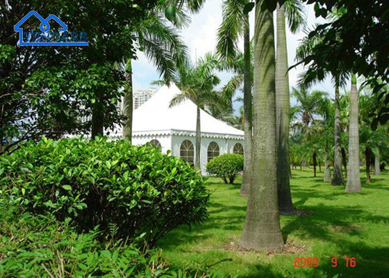 Tenda Pagoda Seluler Aluminium Luar Ruangan Untuk Pameran Acara Pernikahan
