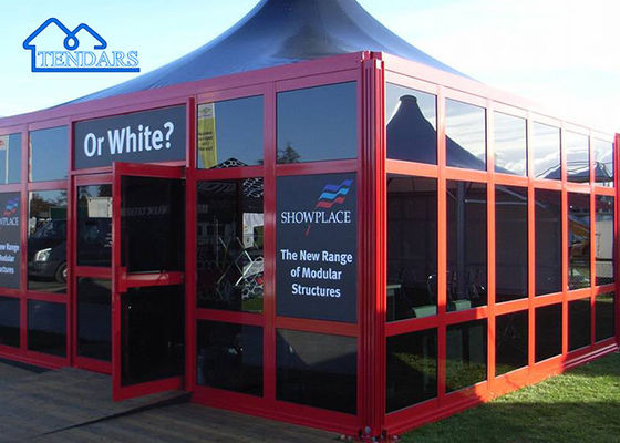 Tenda dengan dinding kaca untuk dijual
