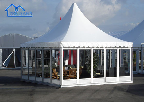 Gaya Populer Ukuran Disesuaikan Empat Musim Acara Pesta Aluminium Pagoda Tenda Untuk Pernikahan