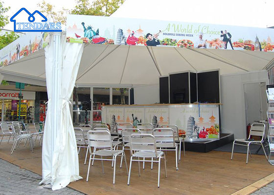 Harga bagus Pabrik Pasokan Aluminium Frame Waterproof Pagoda Tent Untuk Acara Luar