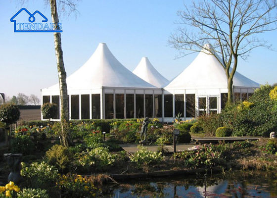 OEM Waterproof Pagoda Style Canopy For Outdoor Holiday Event Party Clear Span Tent Produsen