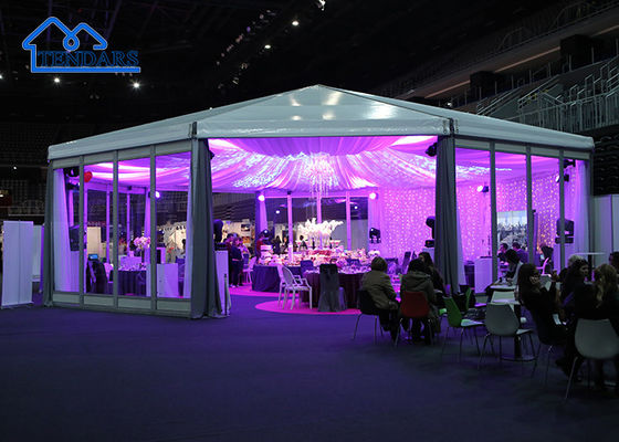 Custom Waterproof Gedung Upacara Besar Polygon Frame High Peak Frame Tent Dijual Untuk Acara