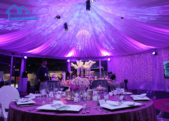 4x6m Waterproof PVC Cover Aluminium Pagoda Tent Aluminium Alloy Frame Desain elegan untuk acara high-end