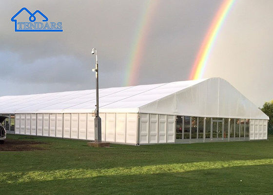 Tenda Acara Aluminium Luar Ruangan Besar Putih, Abu-abu, Transparan atau Disesuaikan Tenda Marquee Olahraga Luar Ruangan