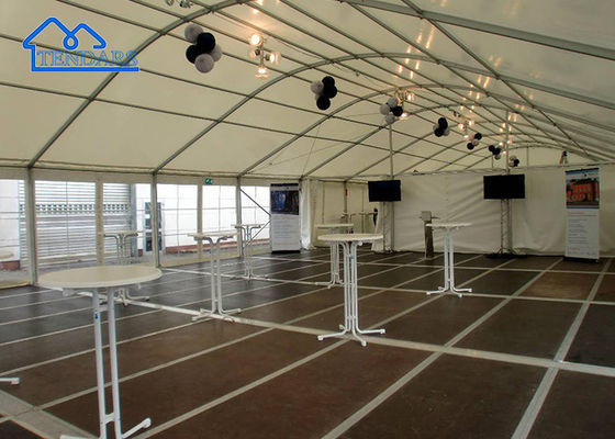 Custom Aluminium Outdoor Marquee Tent Waterproof Untuk Musim Panas Trade Show Tentnology Marquee