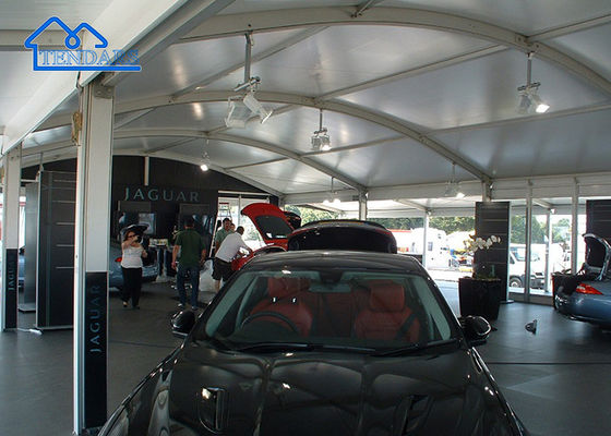 Customized Aluminium Alloy Heavy Duty Industrial Warehouse Tent Workshop Storage Arcum Curve Tent