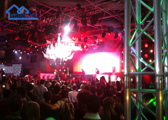 Estructuras Para Luces Dj Spigot Aluminium Stage Truss,Lighting Truss Untuk Konser, Musik, Pertunjukan dll