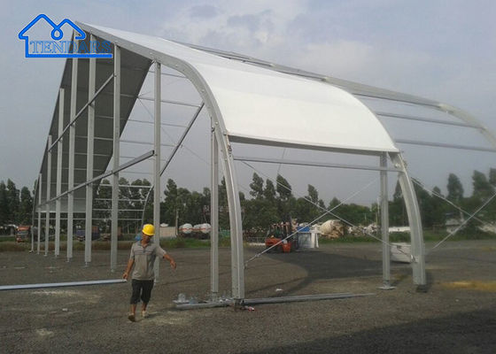Harga Terbaik Customized Heavy Duty Industrial Warehouse Tent Workshop Storage Curve Tent