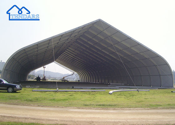 Besar Ukuran Pesawat Aluminium Hanger Tent Portable Untuk Helikopter Maroko Marquee Untuk Dijual