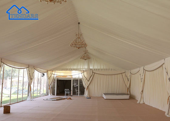 Custom Desain Baru Pesta Tenda Pernikahan Marquee Dengan Dekorasi Liner Dengan Aksesoris