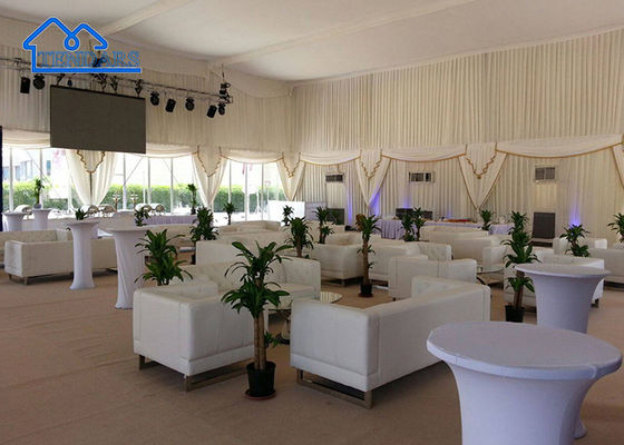 Dekorasi Aksesoris Lengkap Luar Ruang Jelas Luxury Aluminium Wedding Tent Untuk Acara Pesta,Pernikahan,Gereja,Pameran