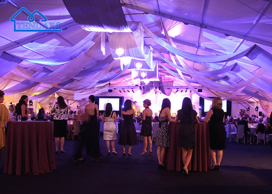 Waterproof Fireproof And UV Resistant Party Tent/Trade Show Outdoor Event Tent Dengan Aksesoris