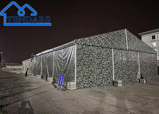 Waterproof Canvas Terisolasi Hijau Heavy Duty Marquee Tent Untuk Outdoor Travel Hiking Camping