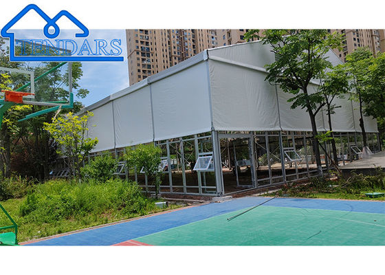 Fire Retardant Besar Span Heavy Duty Marquee Tent Pengadilan Shelter Sports Tent