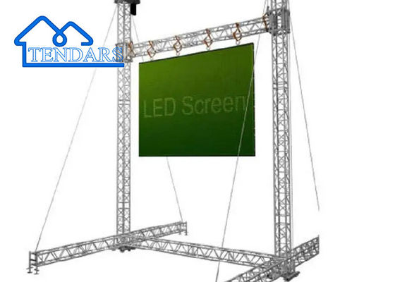 Avaliable & Custom Aluminium Stage Truss Panjang 1500mm Truss Ukuran 100mm Untuk Acara