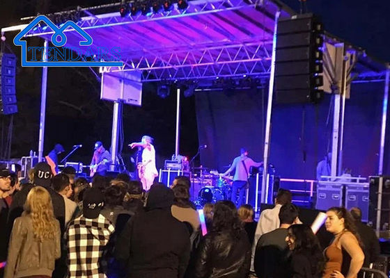 Aluminium berkualitas tinggi Super Portable Fast Install Infinite Mirror Led Dance Floor Stage Truss