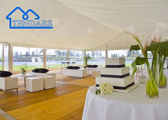 Tenda Pernikahan Berkapasitas Tinggi Tenda Marquee Multipurpose Pesta Pameran Perdagangan Luar Ruang Besar Tenda Jerman Untuk Pernikahan
