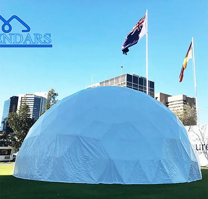 Waterproof Custom Outdoor Big Dome Tent Event, Trade Show Dome Tent Outdoor Struktur komersial