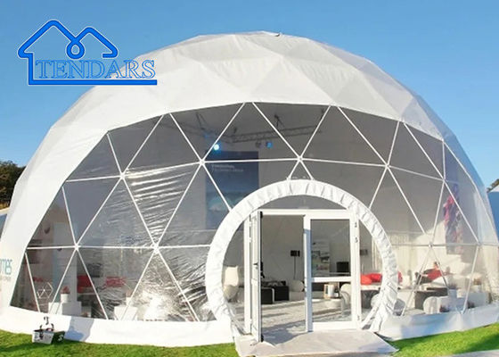 Custom Semua Cuaca Komersial Geodesic Outdoor Dome Tent Event