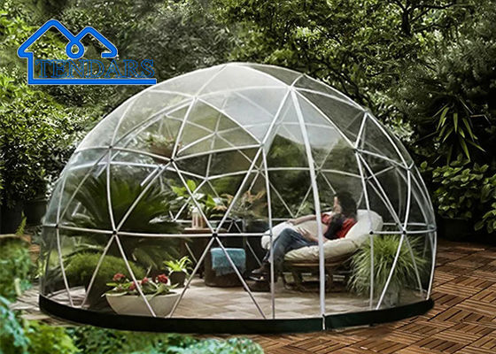 Tenda Pameran Perdagangan Luar Ruang Tenda Kubah Besar Rumah Kain PVC Tenda Kubah Geodetik