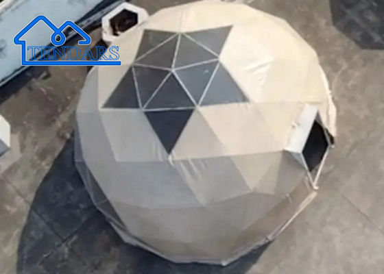 Outdoor Custom Commercial Waterproof PVC Dome Camping Tent Untuk Penyimpanan Konferensi