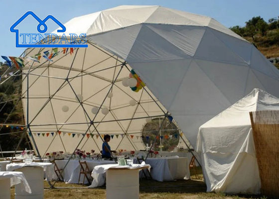 Outdoor Diy Geo Menari Komersial Dome Tent Flame Redartant UV tahan air