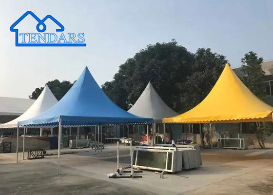 Custom Aluminium Pagoda Tent Dengan Waterproof Canopy Pvc Cover Untuk Pameran Perdagangan, Pesta Pernikahan