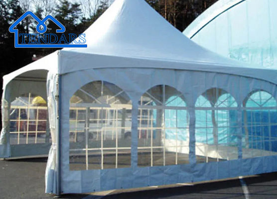 Customized Aluminium Alloy Frame Pvc Waterproof Pagoda Tent Untuk Outdoor Event Party Camping