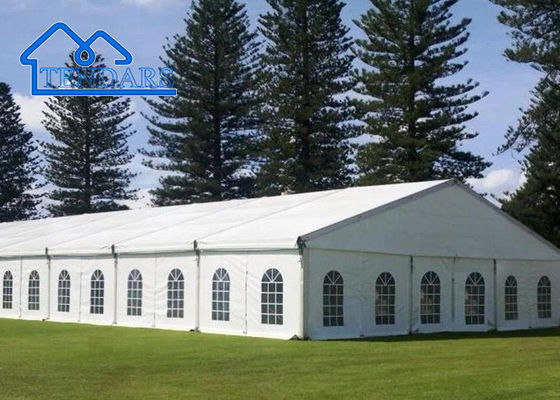 Tenda Tenda Pesta Acara Hotel Warna Kustom Luar Ruangan Kanopi Pernikahan Terstruktur Kedap Suara