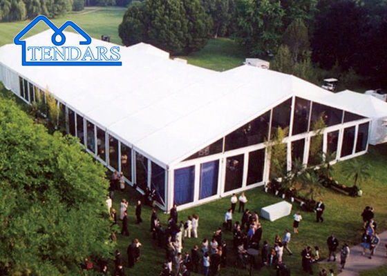 Luxury White Aluminium Party Tents Fire Retardant DIN4 Used Event Tents For Sale Party Plus Tents And Events (Tent dan Acara)