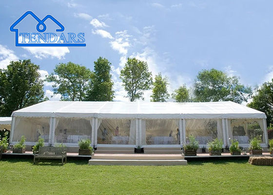 Struktur Tenda Tenda Pesta Rangka Aluminium Kanopi Tugas Berat Empat Musim 1000 Orang