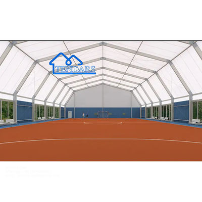 Custom Besar Mobile Polygon Arched PVC Indoor Badminton Sports Hall Tents Ang So On
