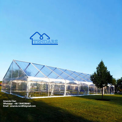 Event Party Marquee Clear Span Canopy Tent Outdoor Untuk pesta pernikahan, gudang, dll