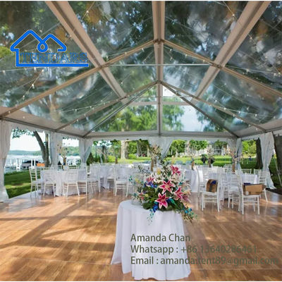 Outdoor Customized Size Clear Pvc Party Tent Pernikahan Acara Pernikahan Tenda Kaca