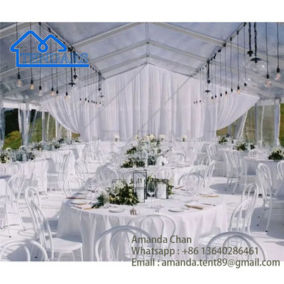 500 Orang Besar Pasir Putih Custom Marquee Pesta Pernikahan Tenda Pesta Marquee Untuk Dijual
