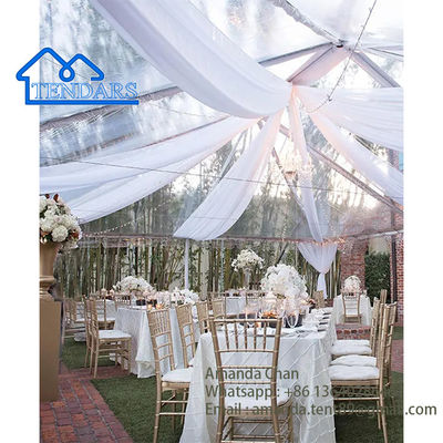 Custom Aluminium Clear Roof Transparent Outdoor Heavy Marquee Party Tents Untuk Acara