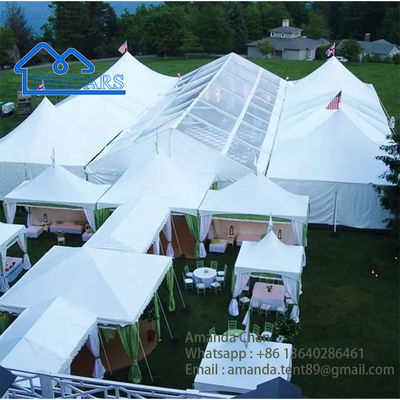 1000 Orang Kapasitas Tenda Acara Pesta Tenda Pernikahan Pesta Luar Ruang Marquee Tenda Tenda Waterproof Harga