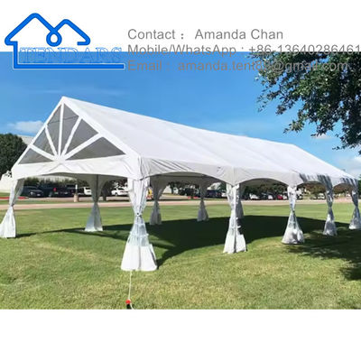 Tenda tahan api luar ruangan / tahan UV / tahan air kanopi tenda luar ruangan tugas berat untuk pernikahan